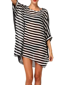 

Women Bikini Swimwear Cover-Up Beach Dress Lady Oversized Chiffon Bathing Suit