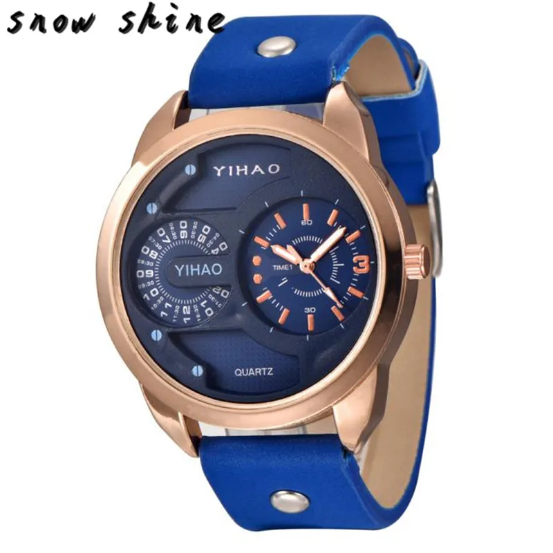 snowshine 10 font b Luxury b font Men s Fashion Sport Waterproof Digital Analog Quartz Wrist