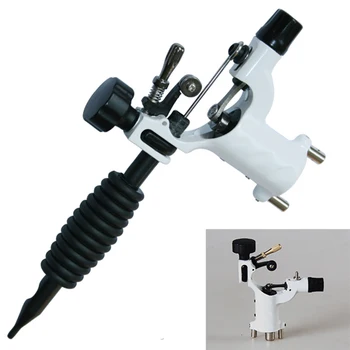 

White Rotary Dragonfly Tatoo Machine Motor 2015 Professional Shader Gun Tattoo Supply Makeup Machine tatuaggio macchina rotativa