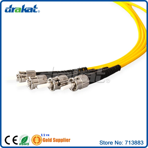 

9/125 3.0mm PC 2 core SM ST ST Patch Cable