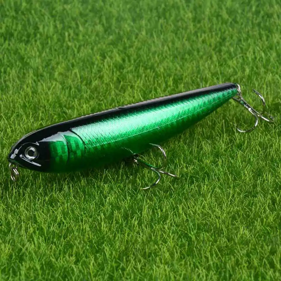 LINGYUE жесткий карандаш приманка 11 см 16 г Topwater рыболовные воблеры Crankbait Isca искусственная приманка плавающая форель, щука приманки "Карп" - Цвет: B4