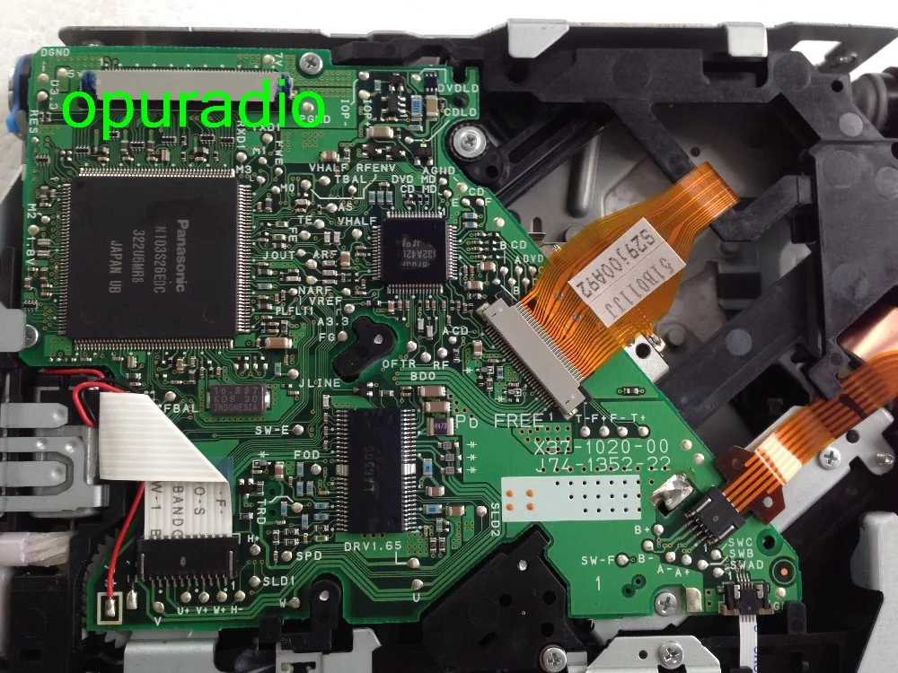 Perfect DVS-3022 DVS-3050 DVS-3050V single DVD drive loader deck mechanism laufwerk for VW Saab Escape car navigation audio denso radio 1