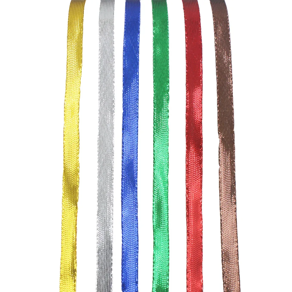 

[IuBuFiGo] DIY Colored Jute Twine Rope Ribbon Thread For Gift Wrap Packing Crafts Scrapbooking Trag Decorations 5m/lot