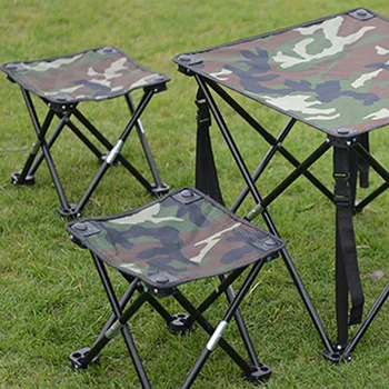 

Outdoor Portable Folding Chair Mini Picnic Ultralight Fishing Stool Oxford Cloth Hiking Fishing Chair Folding