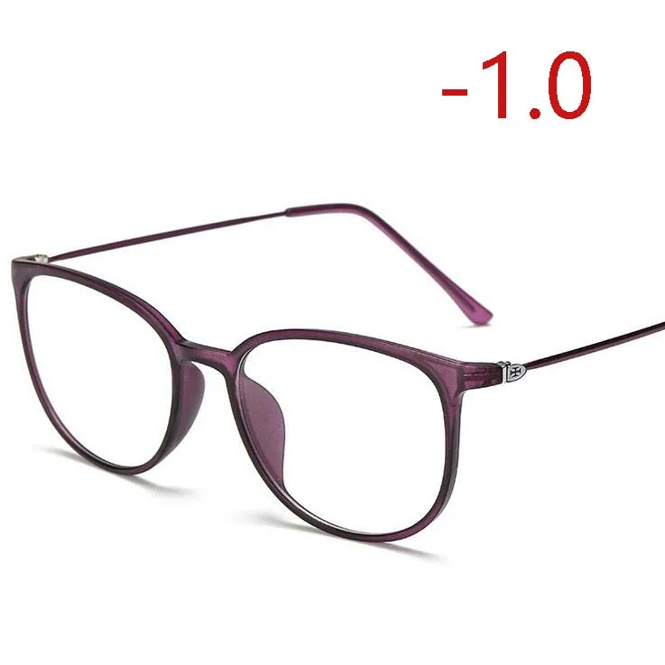 1,56 асферические линзы TR90 очки для близорукости для женщин и мужчин солнцезащитные очки для фотохрома 0-1,0-1,5-2,0-2,5 до-4,0 - Цвет оправы: Myopia 100