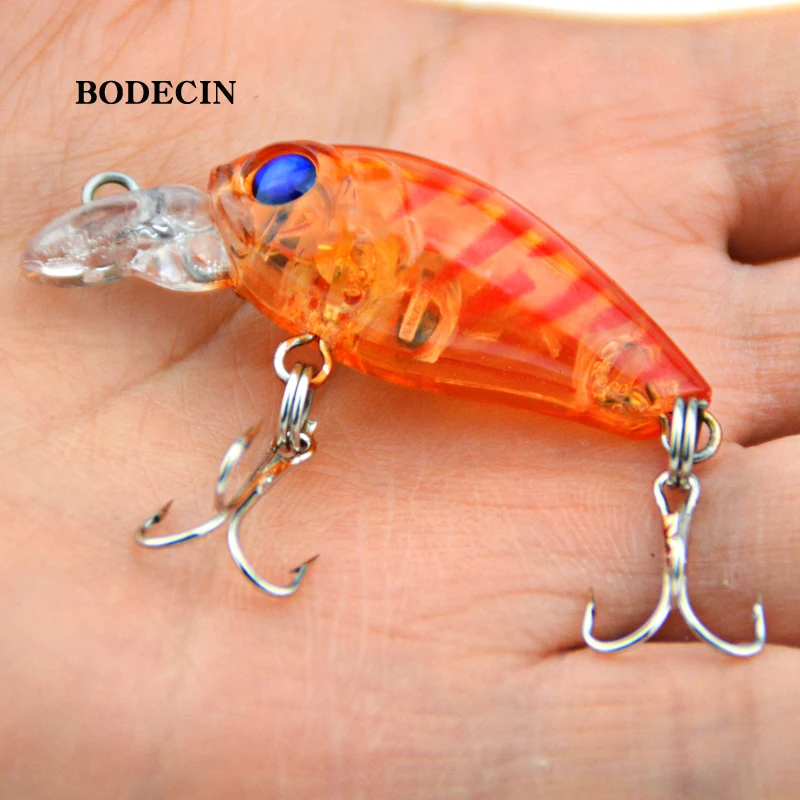 Fishing Lures Wobbler Lure Artificial Bait Peche For Fish Small Hard Crankbaits With Hooks Tackle Crank Bait 4.5cm-4g Sea (6)