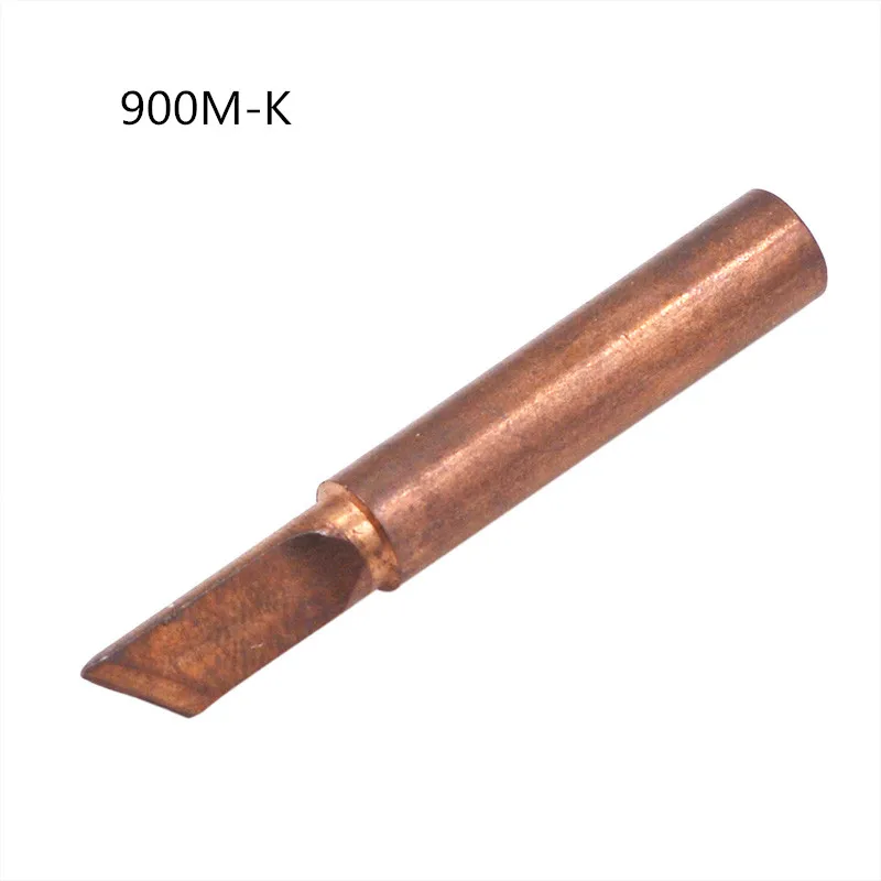 Паяльник из чистой меди 900M K наконечник без свинца для сварки Hakko 936 паяльная