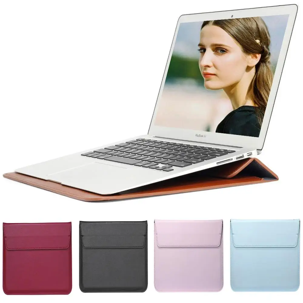 Кожаная сумка-чехол для Apple macbook Pro Retina Air 11 12 13 3 15 дюймов Mac Air/pro 2018 2019 | Компьютеры и