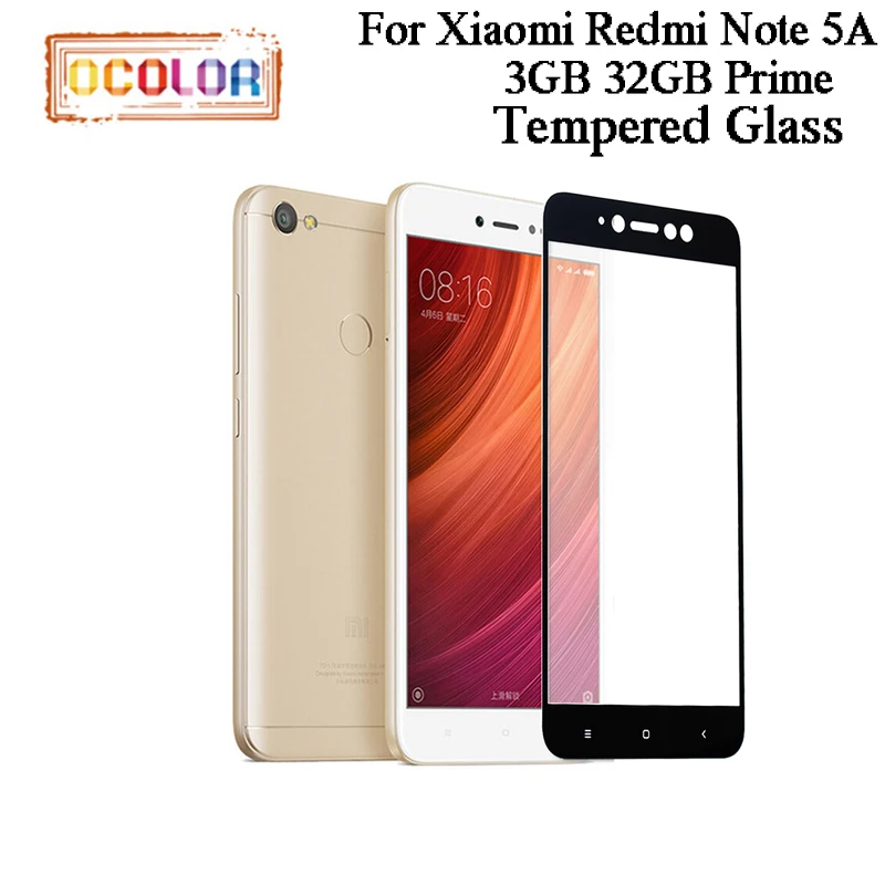 Ocolor для Xiaomi Redmi Note 5A 3 ГБ 32 премьер закаленное Стекло Экран Protector замена пленки