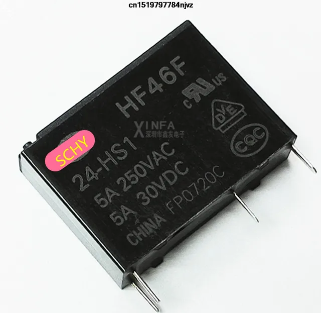 Реле hf46f 24 hs1