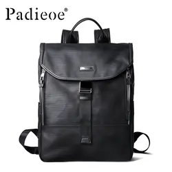 Padieoe новый дизайнер холст Для мужчин Повседневное Daypacks большой Водонепроницаемый мужской рюкзак известный бренд рюкзак Школьные ранцы для