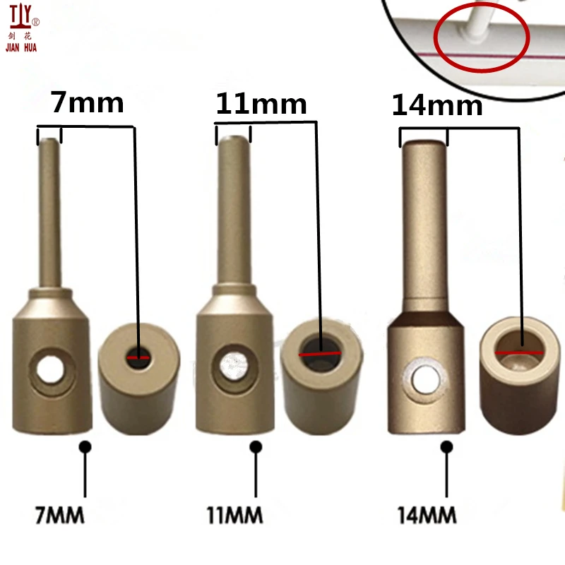 Сантехнические инструменты Пластиковые PPR ремонтные головки сварочный инструмент Аксессуары сварочные пластиковые трубы PPR Ремонт труб