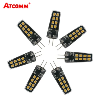 

3W COB LED G4 Lamp 12V-24V SMD 2835 16 LEDs High Lumen Flicker-Free G4 Led Diode Spotlight Bulb Chandelier bombillas