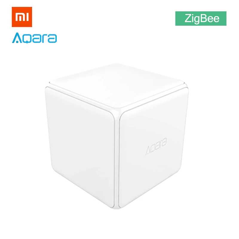 Xiaomi Aqara Mi Magic Cube Controller Zigbee Version Support Upgrade Gateway Smart Home Mijia Device Wireless MiHome APP Control Xiaomi Aqara Mi Magic Cube Controller Zigbee Version Support Upgrade Gateway Smart Home Mijia Device Wireless MiHome APP Control