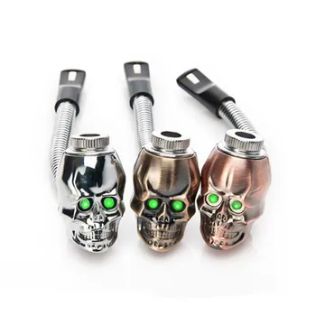 

New Fashion Creative Skull Mini Pipe Metal Ghost Household Merchandises Smoking Accessories Shisha Pipes Gift For Father's Day