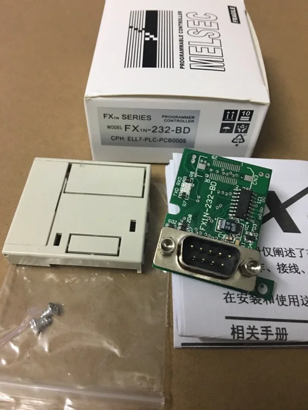

FX1N Communication Extension Board FX1N-232-BD (9-pin Serial Port)