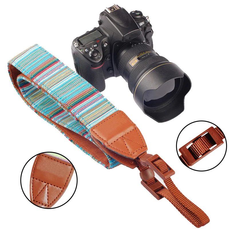 Camera Neck Strap Retro Style Canvas Shoulder Neck Straps Belt for