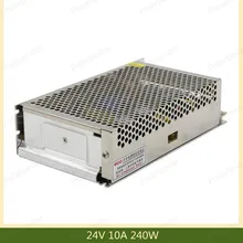 Новое поступление Высокое quality24V 10A 240 W импульсный источник Питание драйвер для Светодиодные ленты AC 110 V/220 V Вход DC/DC 12 V