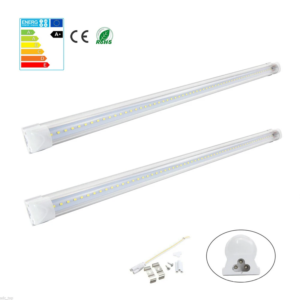 Maidodo 2X T8 G13 60-150 см светодиодный светильник со встроенными трубами