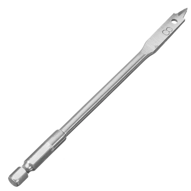 1Pc Titanium Coated Spade Flat Head 6mm-40mm Woodworking Tools Wood Boring Drill Bits Power Tools For Hand Drill Wood Drilling