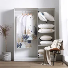 Luluhut, шуба, пылезащитный чехол, прозрачные мешки для одежды, одежда с принтом, прозрачный чехол для одежды, костюм, платье, защитный чехол, сумка для костюма