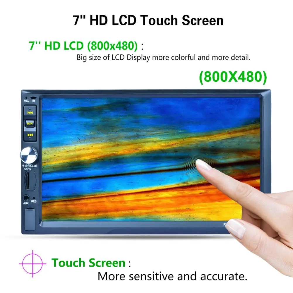 

7 Inch HD CAR MP5 Multimedia Player For Radio AM FM RDS Radio Mp5 Steering-wheel Mp5 Car Player Car Player Car Radio