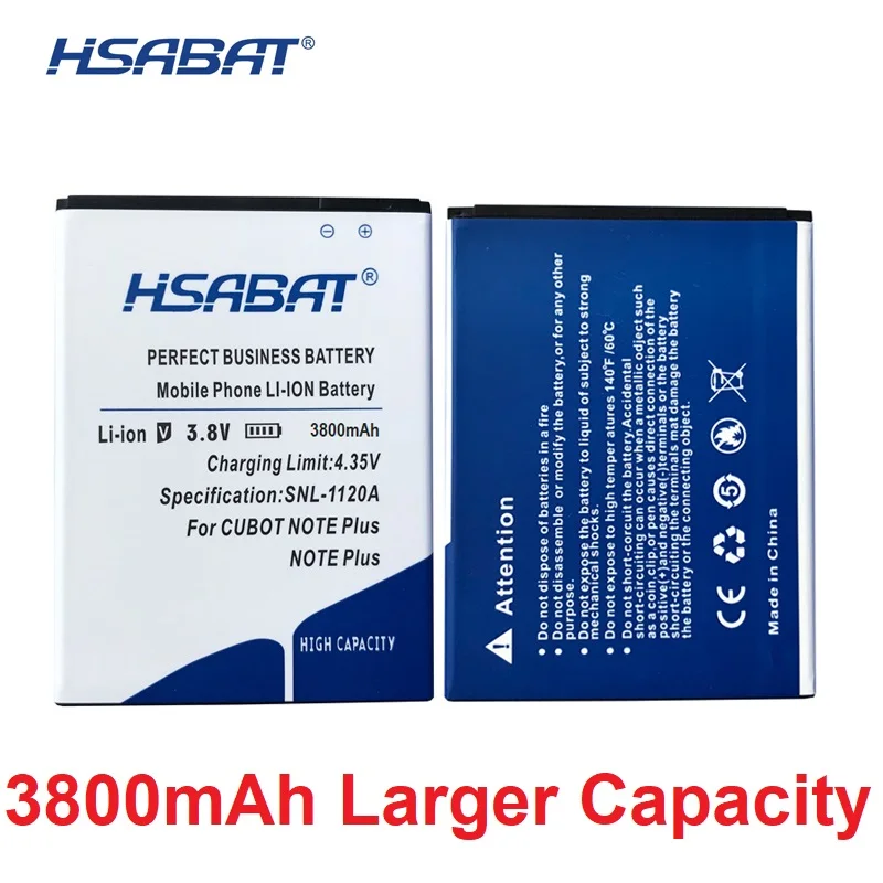 

HSABAT 0 cycle 3800mAh Battery for CUBOT Note Plus Perfect Replacement-free shipping