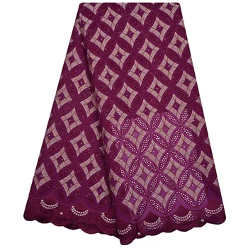 

African Swiss Voile Lace High Quality Swiss Voile Lace in Switzerland Deep Green 5yards Cotton African Nigeria Material Man 1183