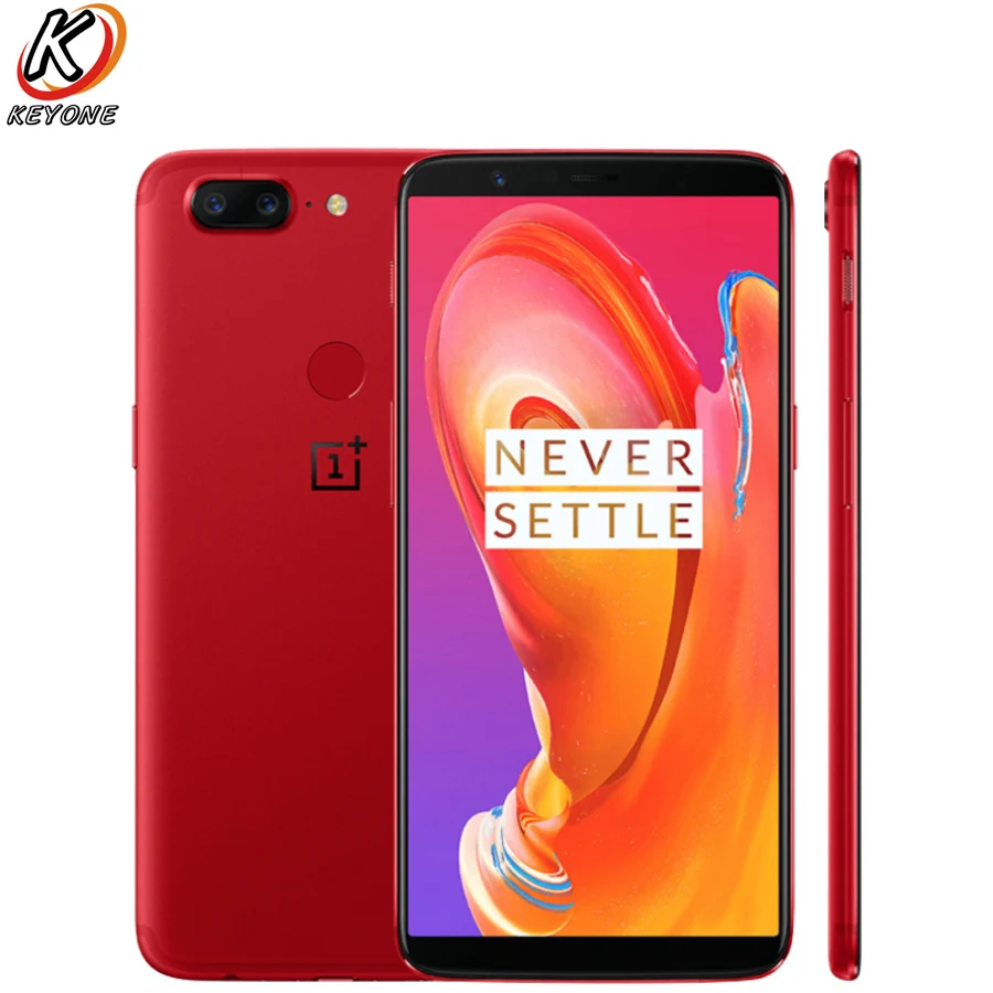 

New OnePlus 5T 8 RAM 128 ROM 4G Mobile Phone 6.01" Snapdragon 835 Octa Core 18:9 Screen 20MP+16MP Rear Camera Cellphone