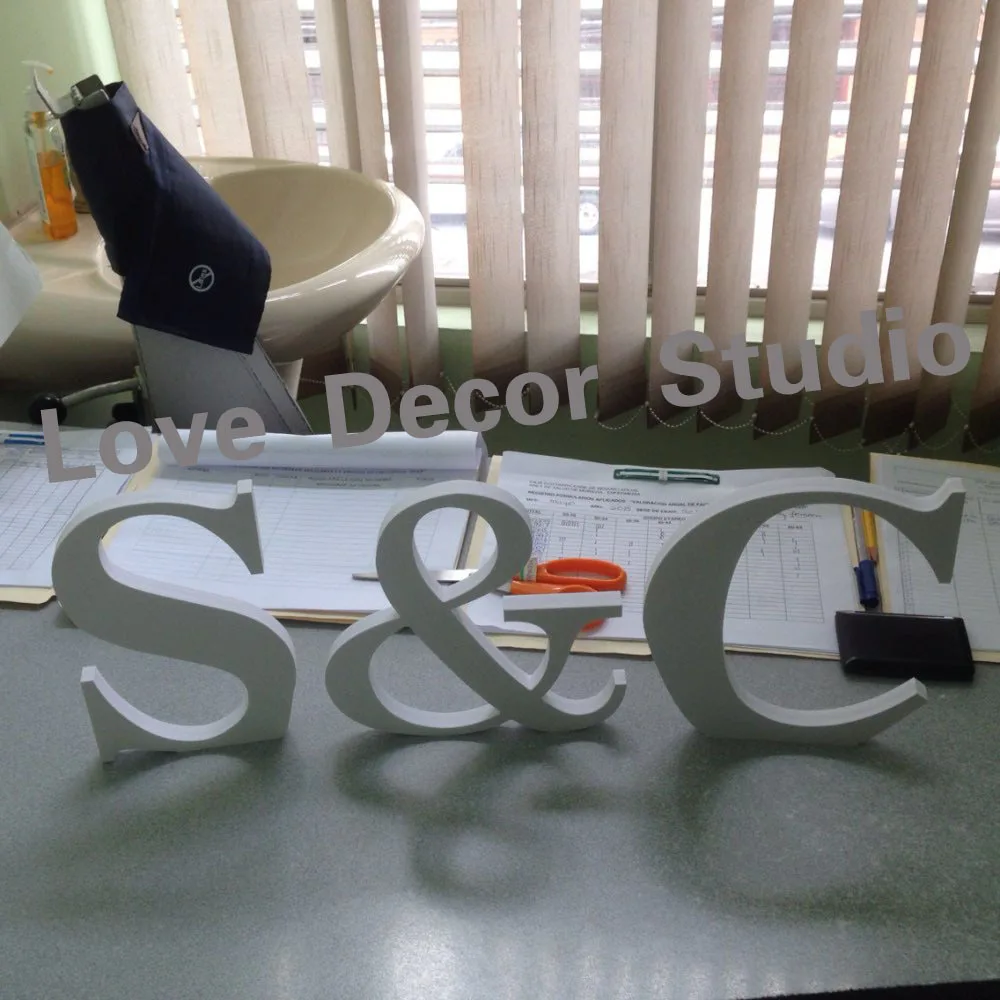 

Wedding props letters Height 10cms Depth 1.5cms
