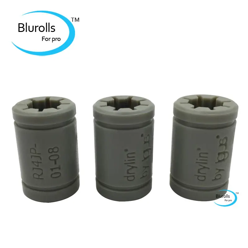 Blurolls 3/7/10 шт. IGUS твердый полимер LM8UU подшипника 8 мм вал Drylin RJ4JP 01 08 для Anet Reprap Prusa i3 3D