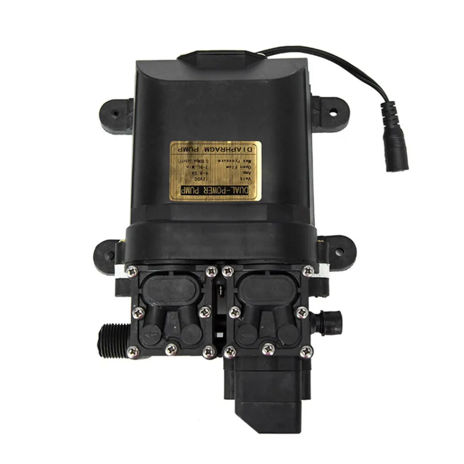 Tanie 12V pod wysokim ciśnieniem pistolet myjka pompy pralka pralka elektryczna czyszczenie Auto urządzenie podwójne zestaw pompy wodnej