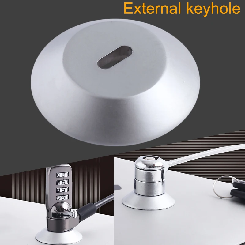

Laptop Tablet Anti-theft Round Lock Key Hole Compatible iPad MacBook Notebook QJY99