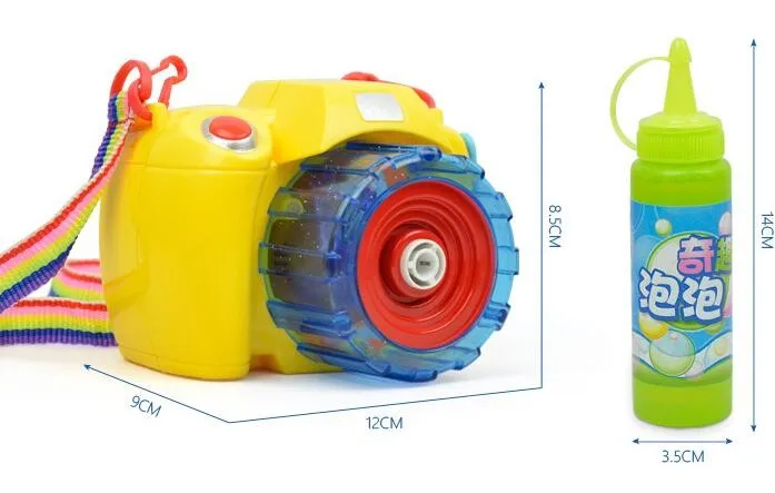 Bubble модельная камера дуя пузырьки с легкой музыкой Электрический дующий пузырь