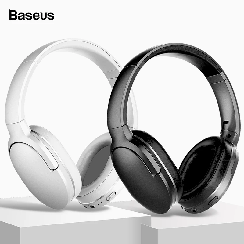 Baseus D02 Wireless Headphone Bluetooth 5.0 Earphone Handsfree Headset For Ear Head Phone iPhone Xiaomi Huawei Earbuds Earpiece |