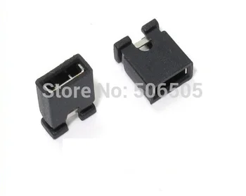 

2.54mm Standard Circuit Board Jumper Cap Shunts Short Circuit Cap Computer Jumpers Shunt Cap 2000pcs/lot