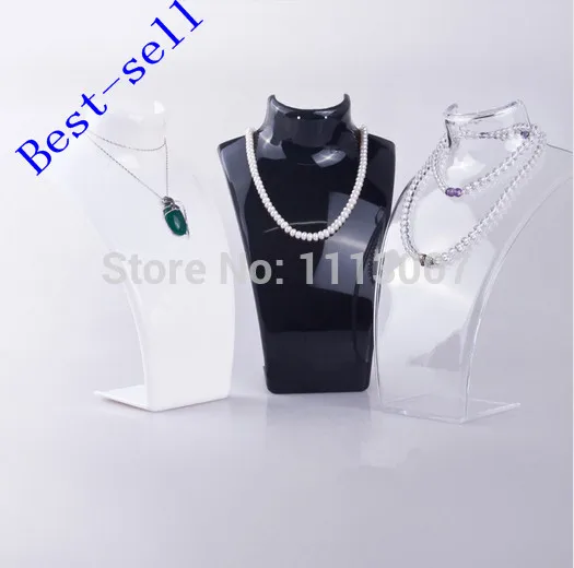 Free Shipping!! New Arrival Necklace Stand Holder Torso Mannequin For