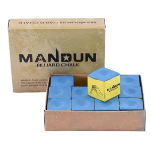 Профессиональный бильярдный снукер без скольжения наконечник кия для пула палка стол 1 коробка содержит 12 блоков Крытый Спорт принадлежности аксессуар - изображение