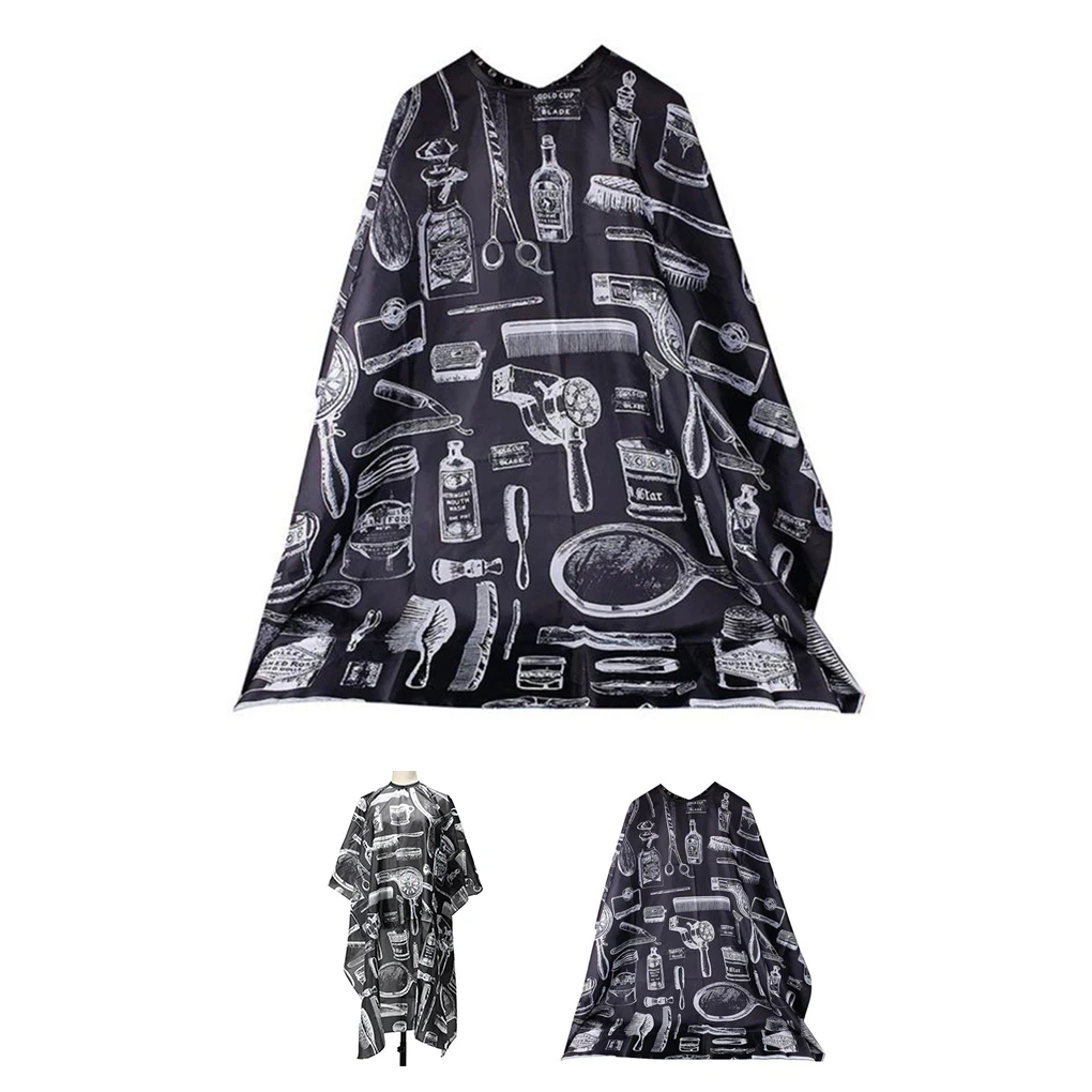 Hairdressing Cape Cover Cutting Hair Salon Home Use Waterproof Hair Cloth Salon Barber Gown Cape for Hairdresser Hairdressing Cape Cover Cutting Hair Salon Home Use Waterproof Hair Cloth Salon Barber Gown Cape for Hairdresser
