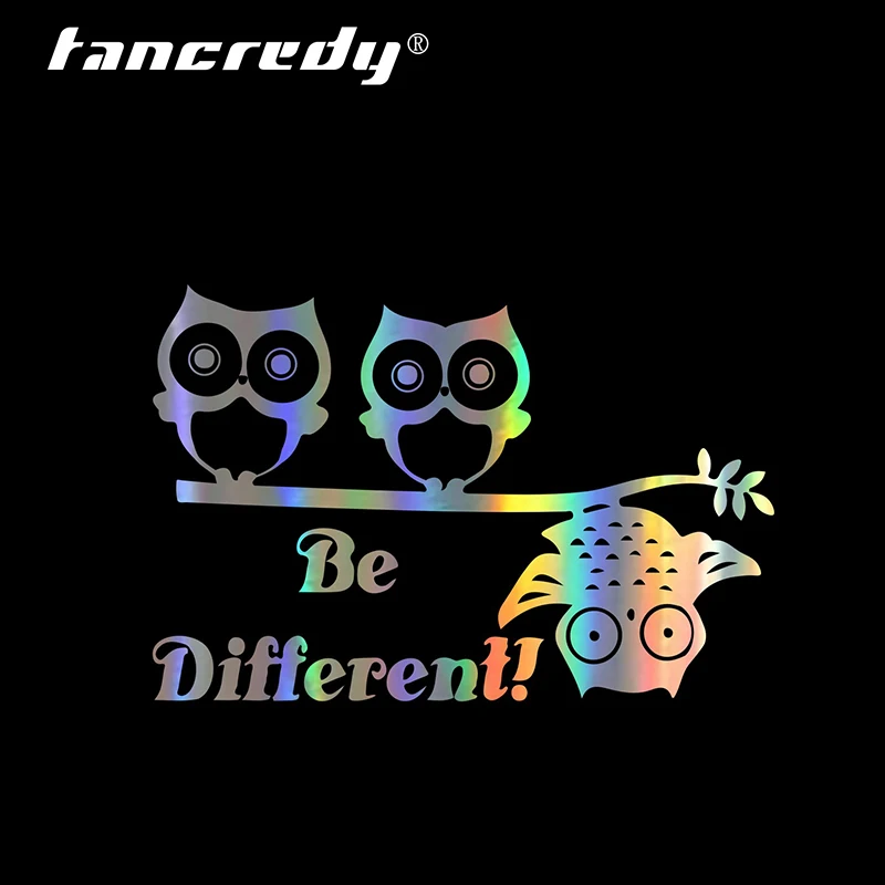 Tancredy Cute Owl Car Stickers Auto decals Car Body Window Stickers
