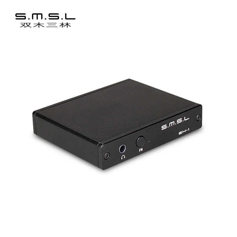 

SMSL SH-1 HDMI Audio Extractor HDMI To HDMI Optical/3.5mm Stereo Analog Audio Converter Separator Support HD Signal Format 4k*2k