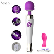 Leten Sex Toys for Woman G-spot Clit Vagina Stimulator Dildo 43mm Big Vibrator Head 7 Speed 10 Frequency Masturbator Sex Machine leten automatic swing vibrator dildos sex toys for woman vagina multiple angle stimulator mute one key orgasm female masturbator