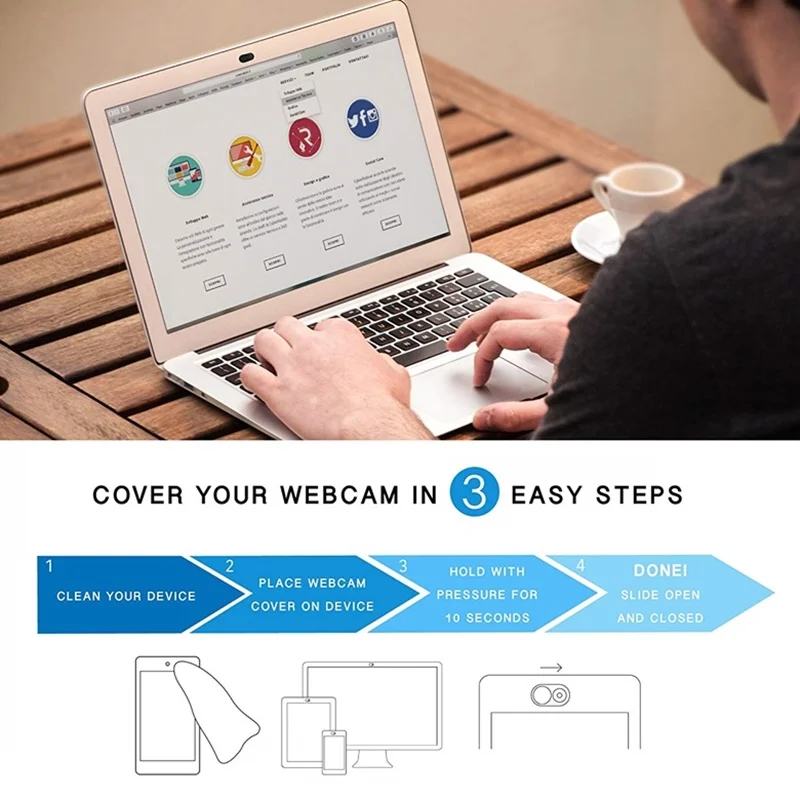 Tongdaytech веб-камера крышка затвора Магнитный слайдер металлическая ультра тонкая крышка объектива камеры для телефона Macbook Ноутбуки объектив стикер конфиденциальности
