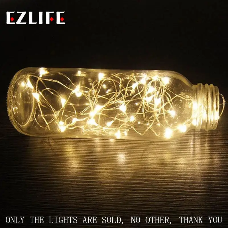 

Christmas Decoration Light 1/2/3/5/8 M Copper Wire LED String Light Wedding Garland LED Lamps Christmas Tree Ornaments ZSD6412