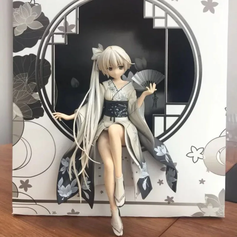 

17CM Anime Figure Animate Kasugano Sora kimono girl PVC Action Figure Model Adult Collection Toys