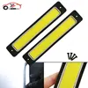 car styling DRL Daytime Running Light Fog Lights 2Pcs Super Bright Flexible Waterproof COB Straight Driving White 190x35mm New ► Photo 1/6