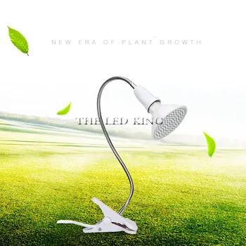 

200W LED Lampada cfl Grow Light E27 110V 220V Full Spectrum Indoor Plant Lamp With Clip For Plants Vegs Hydroponic System Plant