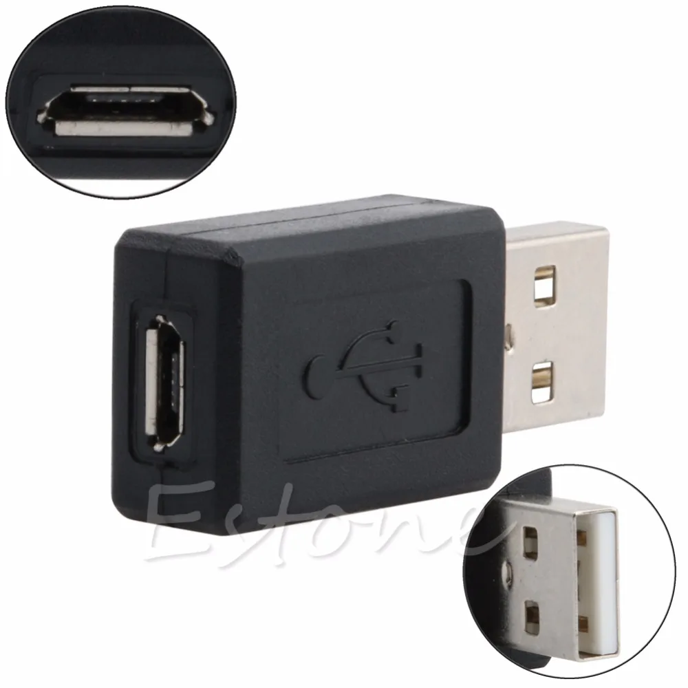 USB 2.0 A Male to Micro B 5 Pin Female Adapter Converter Connector | Компьютеры и офис
