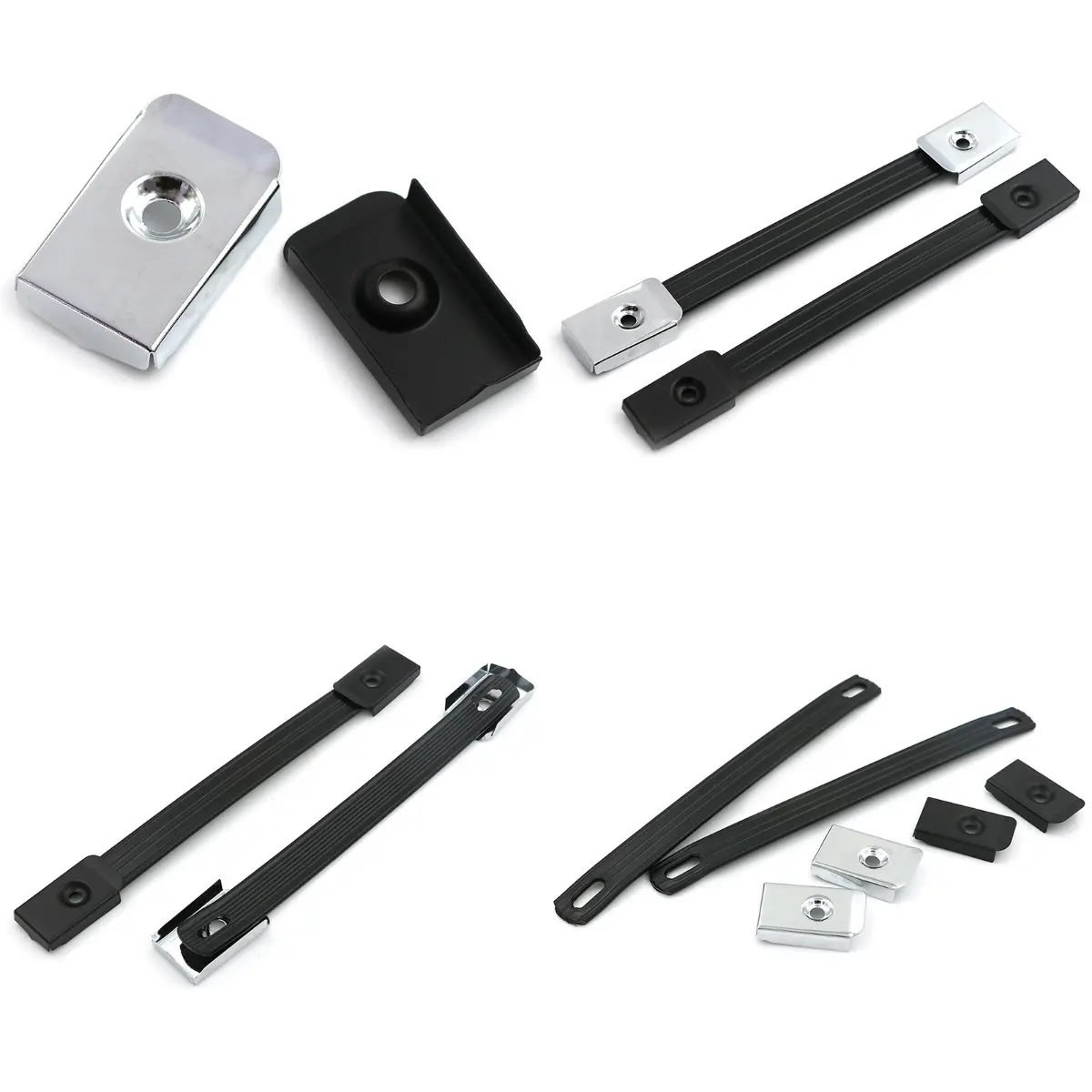 

New 2 Styles PVC Heavy Duty Carrying Handle Grip Case Box Speaker Cabinet Strap Handle