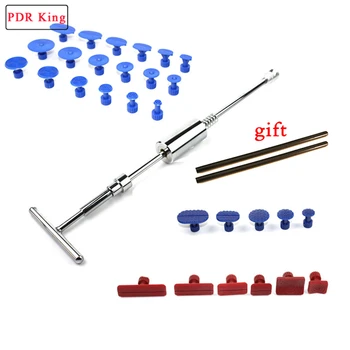

Dent Puller Slide Hammer tools PDR KING kit Glue Tabs car Dent Removal Paintless Dent Repair kit
